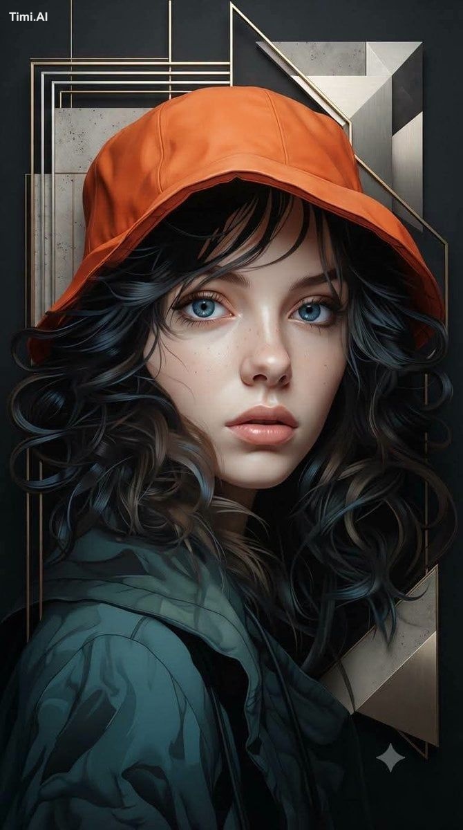 Reference photos are transformed into ultra-detailed, surreal editorial…