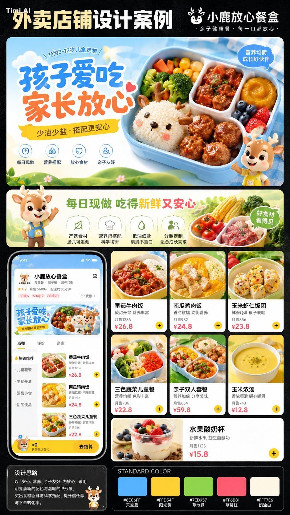 【可替换信息】 店铺品类：【运动能量碗 / 儿童放心餐 / 彩色蔬果面 / 课后运动补给 / 其他健康餐品类】 品牌名：【填写虚构品牌名】 英…