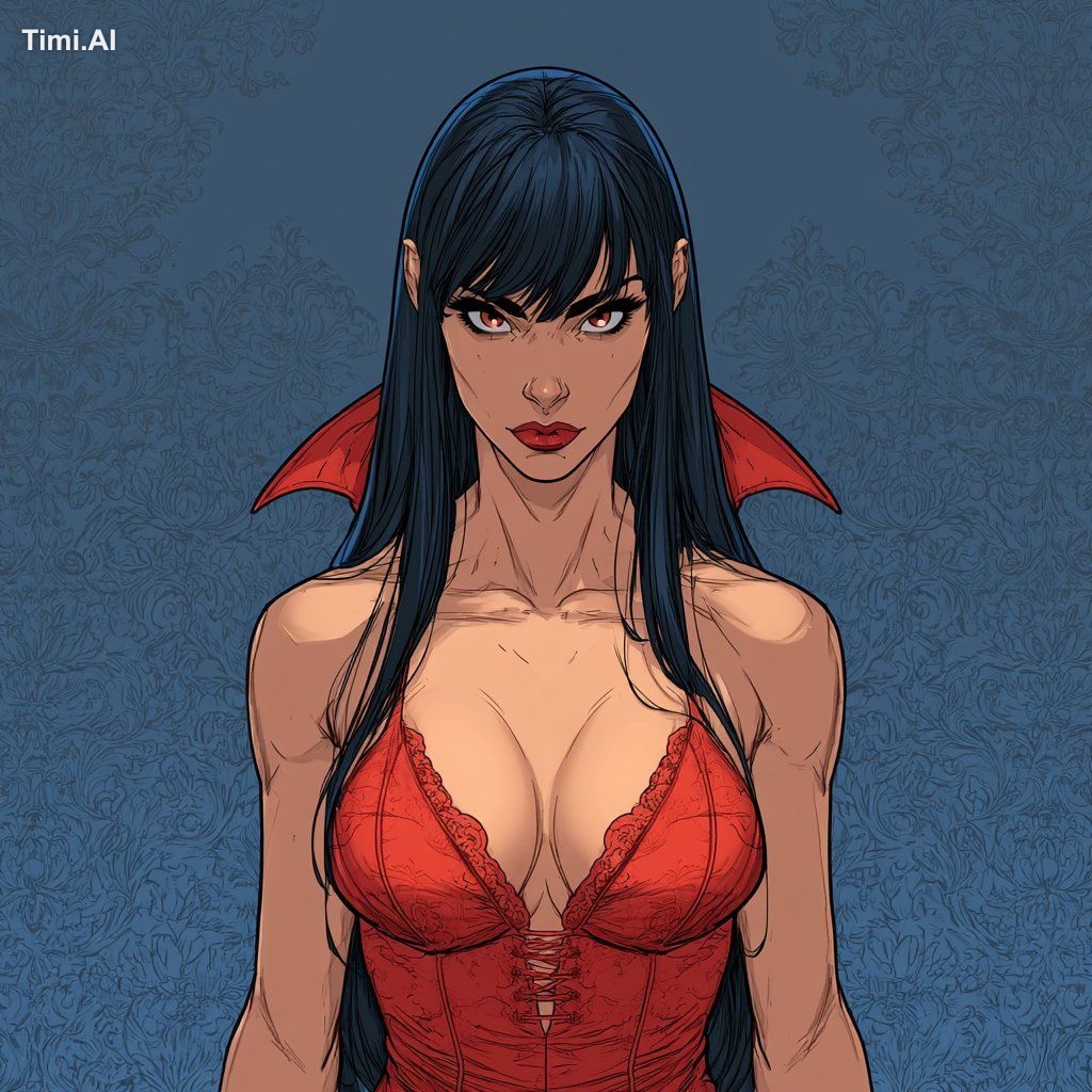 A premium comic-inspired illustration style that blends clean digital l… 2