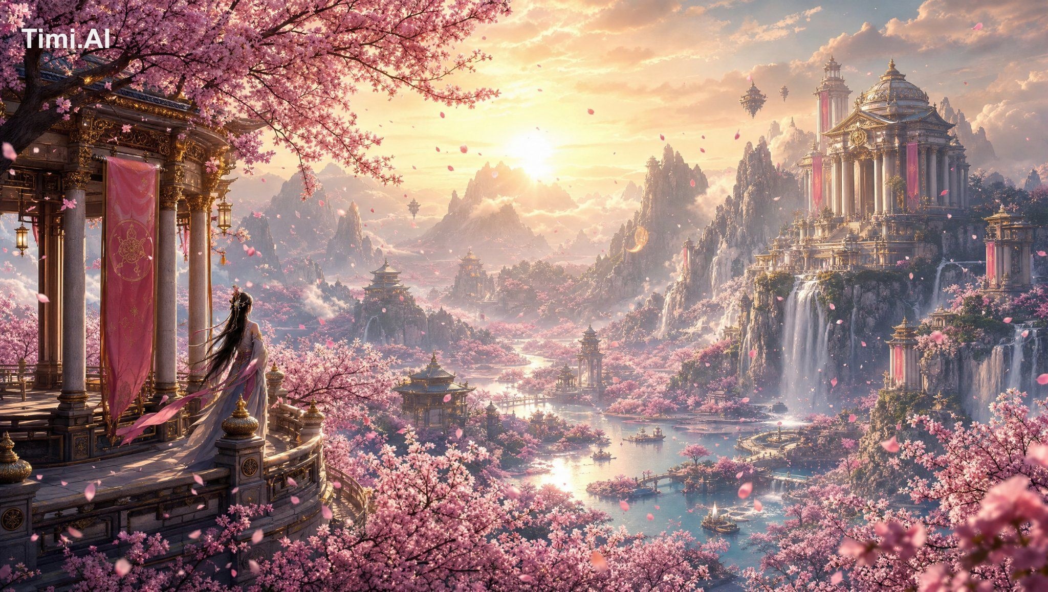 LOCATION: [FANTASY PLACE] Create ONE breathtaking fantasy environment. … 3