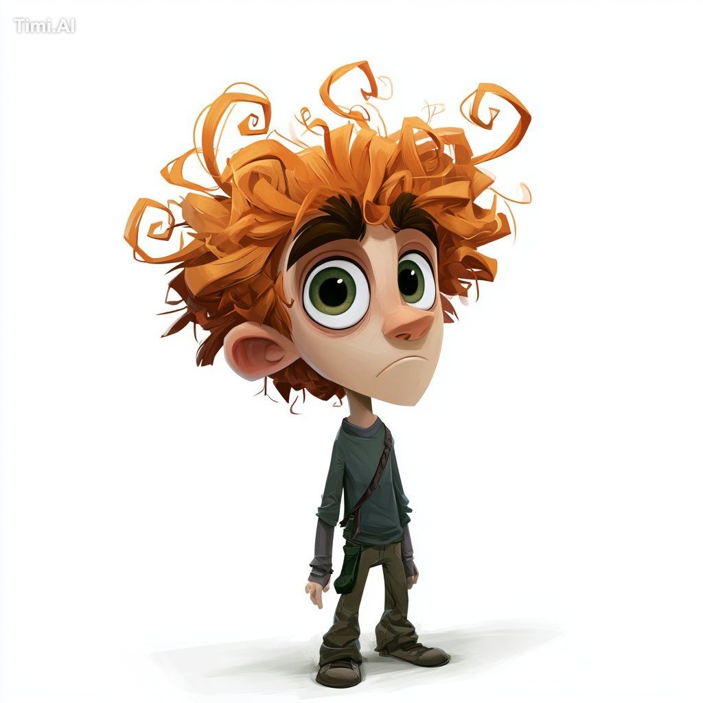 This Midjourney style reference is perfect for creating expressive anim… 2