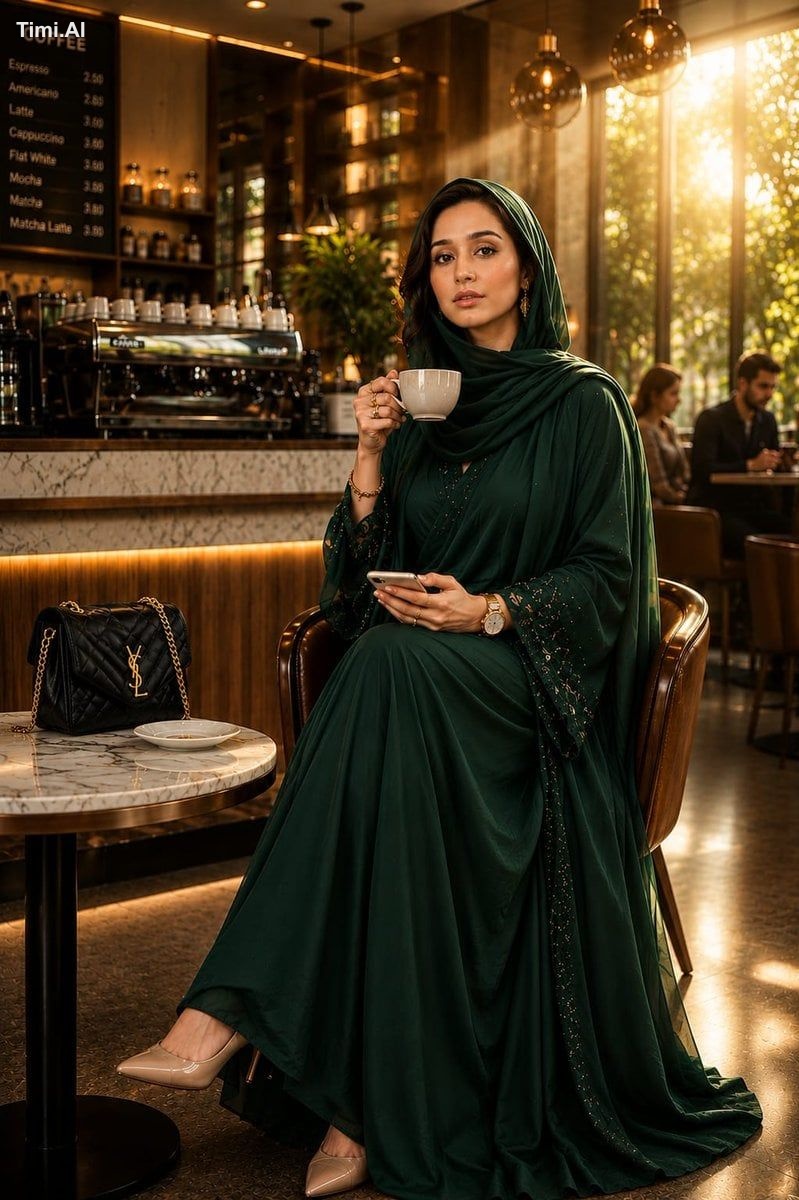 ULTRA-ICONIC CINEMATIC LUXURY MUSLIM WOMAN PORTRAIT — MASTERPIECE | Hol…