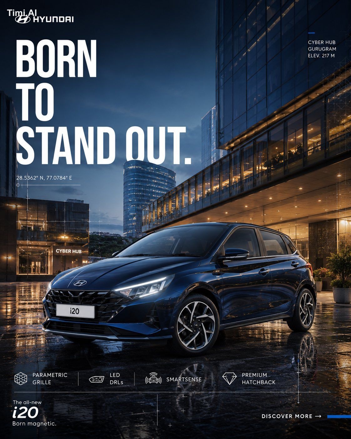 Act as the Global Automotive Creative Director for Maruti Suzuki. Think… 1