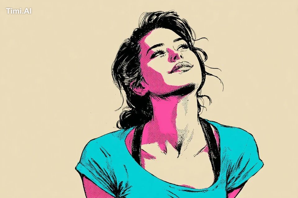A [subject], retro comic drawing style, old-school printed cartoon aest… 2