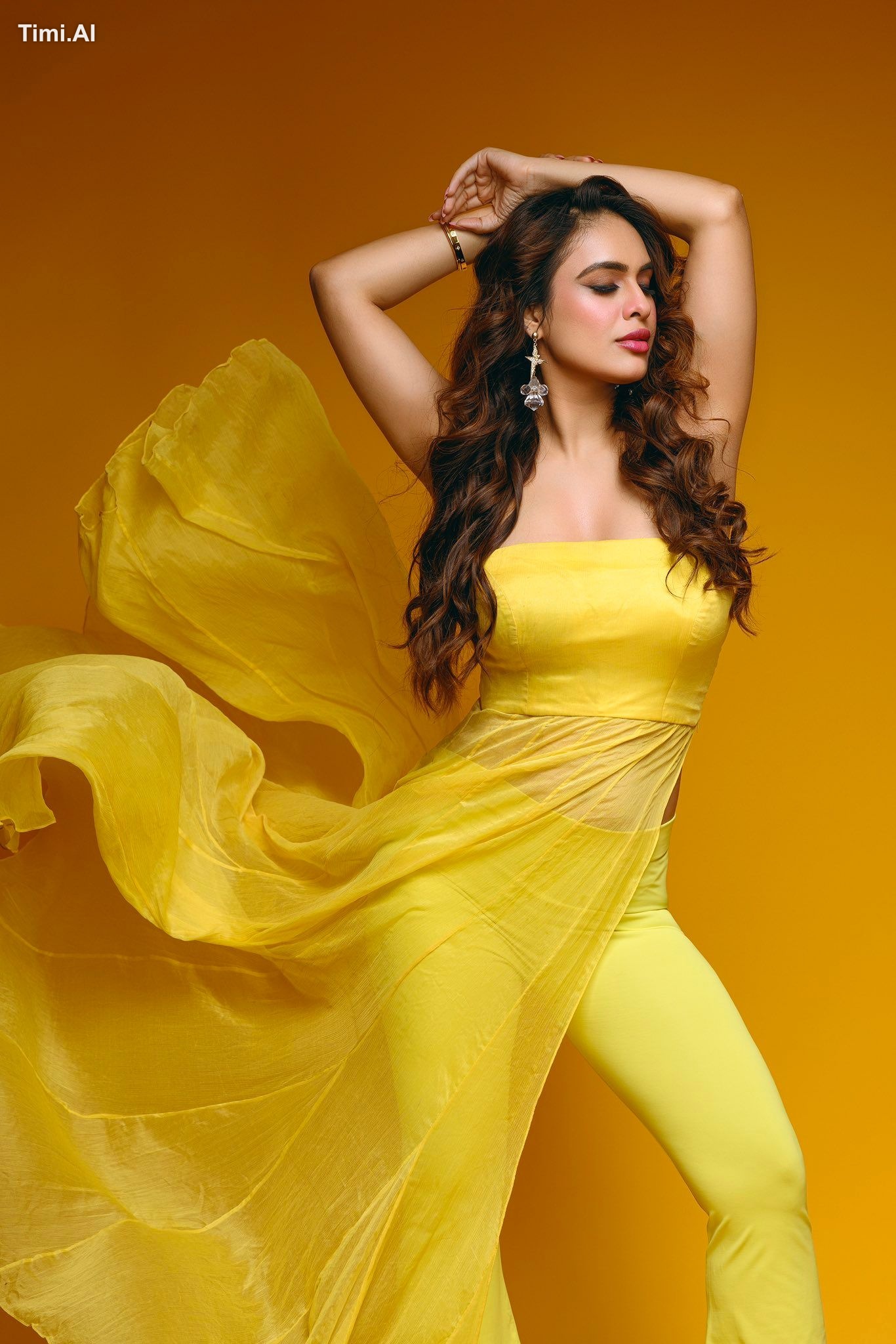 Ultra-photorealistic 8K portrait of a stunning young Indian woman with … 1