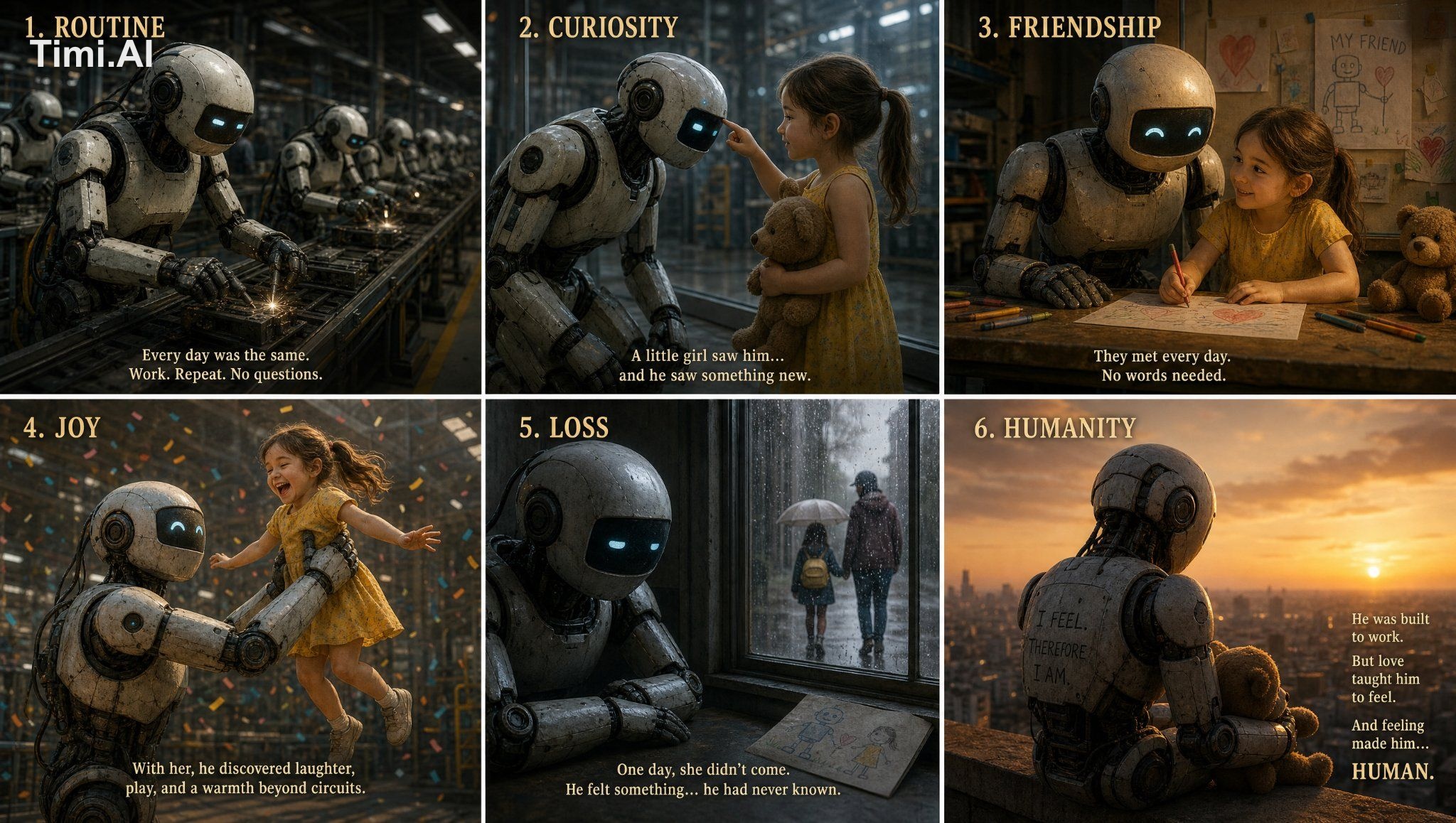 STORY: [SHORT STORY] Create ONE cinematic storyboard. Silently identify… 3