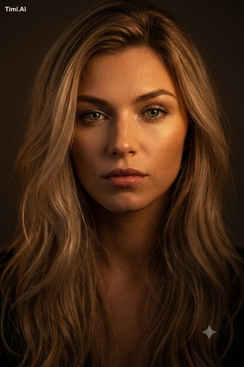 An ultra-realistic cinematic beauty portrait of a young woman use image… 1