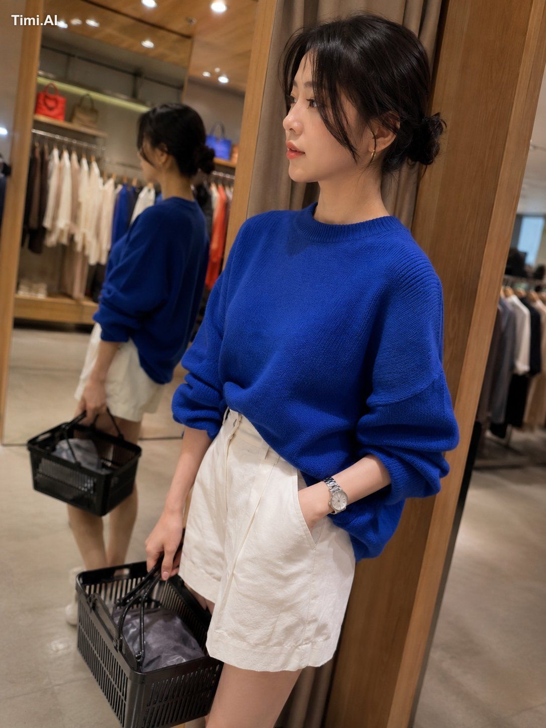 Create an ultra-realistic candid lifestyle photo inside a modern premiu… 2