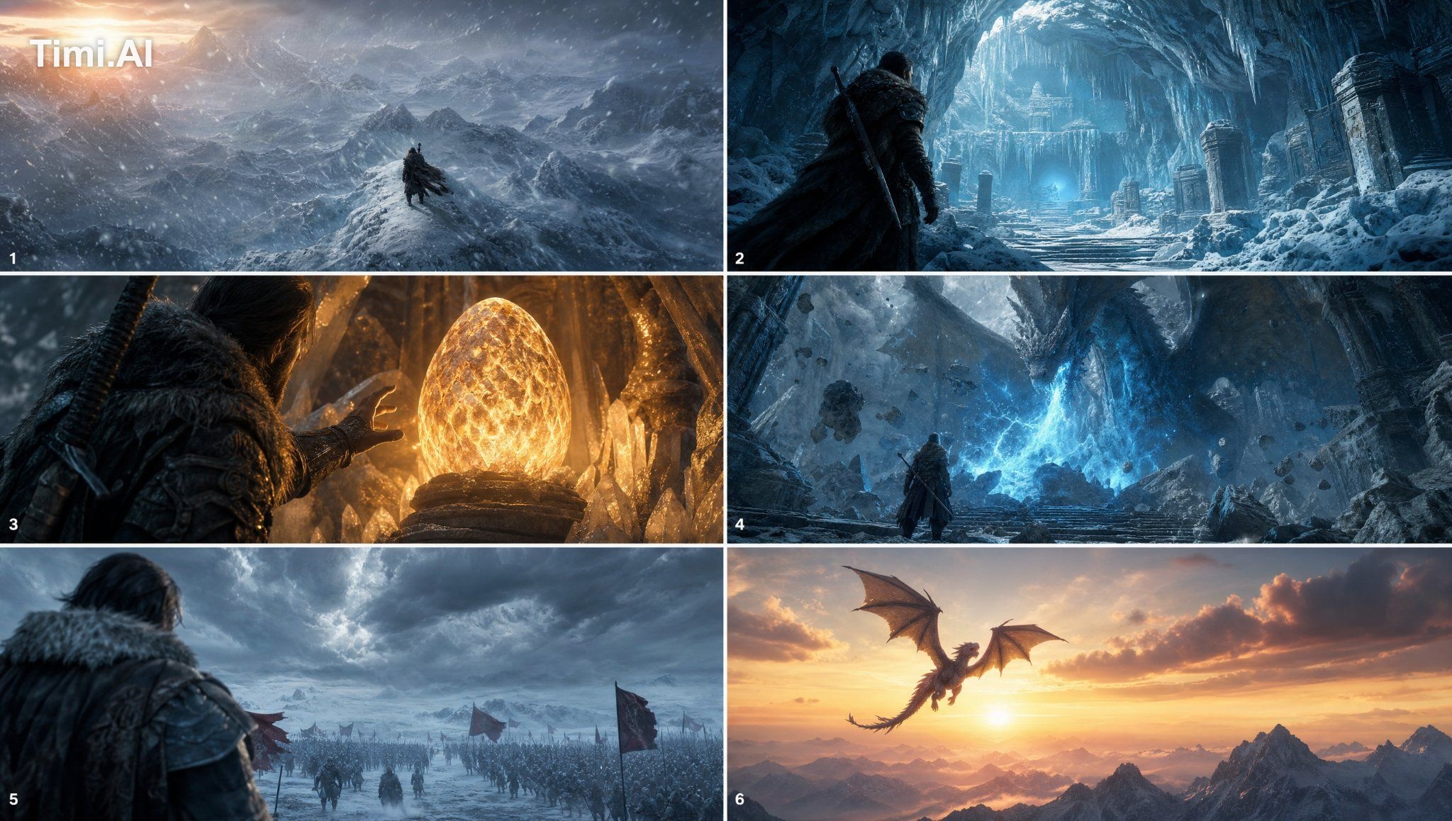 STORY: [SHORT STORY] Create ONE cinematic storyboard. Silently identify… 1