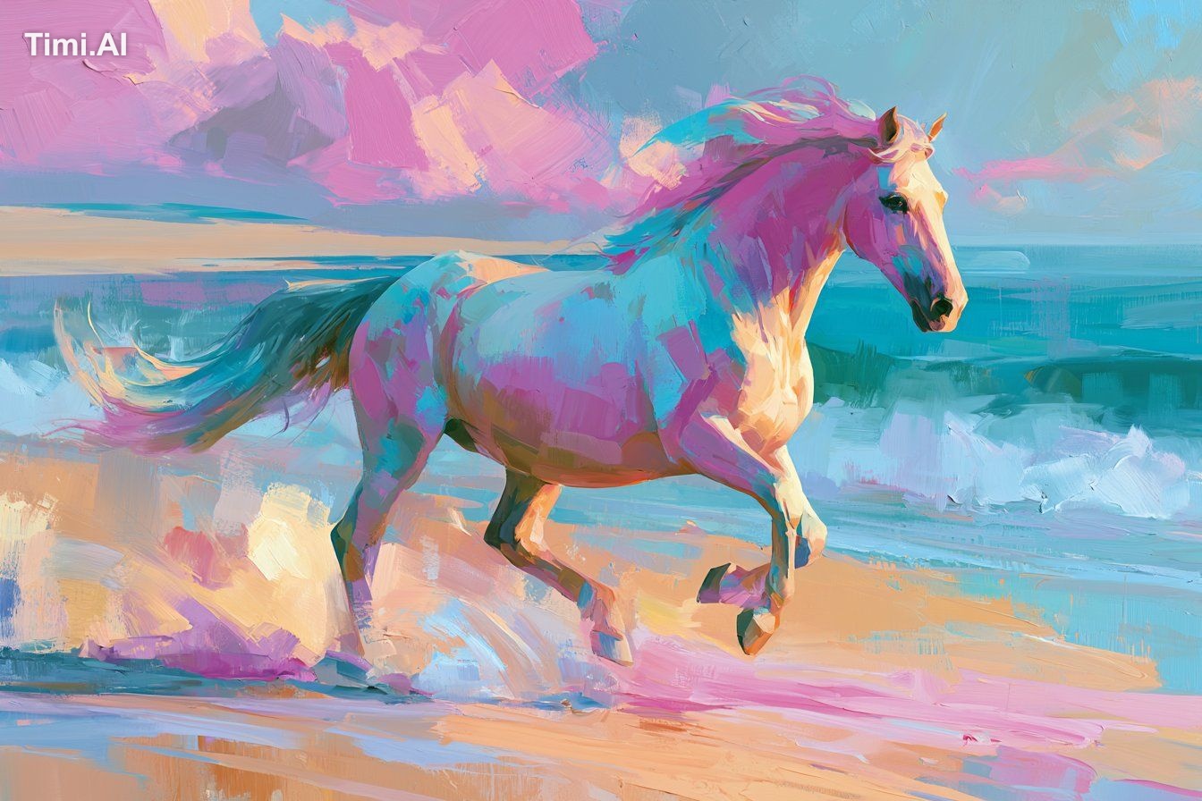 A Summer Sunlit Oasis depiction of [SUBJECT], bathed in golden light an… 1