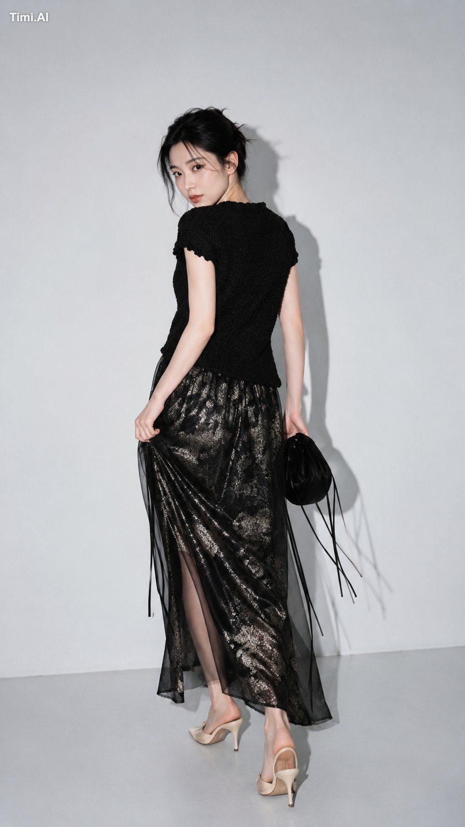 Create a realistic full-body studio fashion editorial portrait of an ad… 3