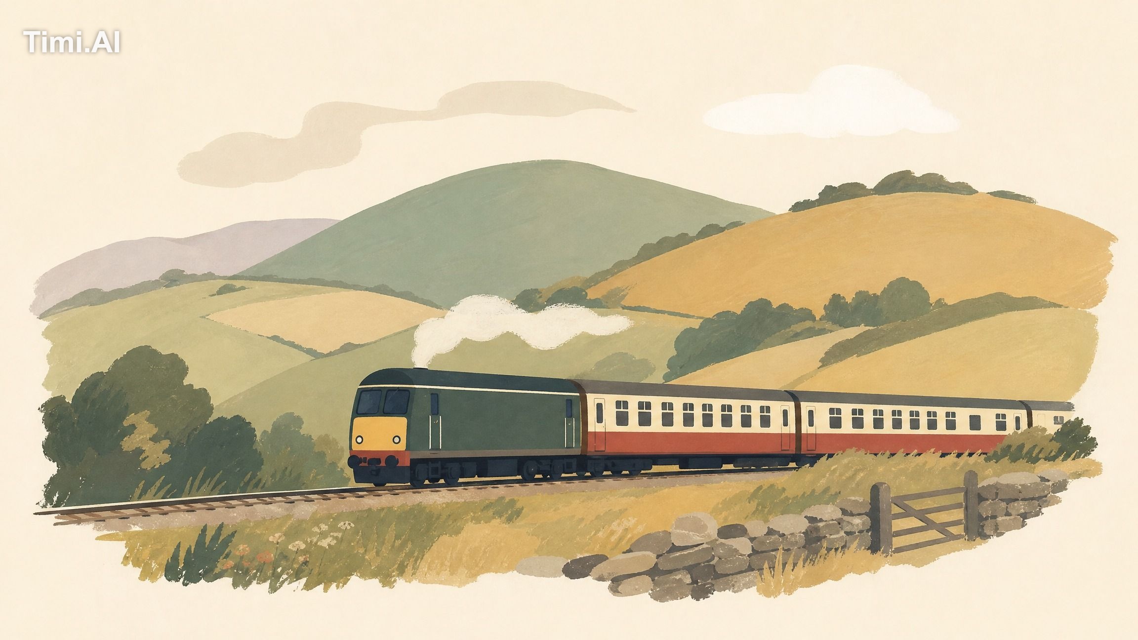 The imperfect beauty of gouache. PROMPT ↓ “Minimalist gouache illustrat… 1