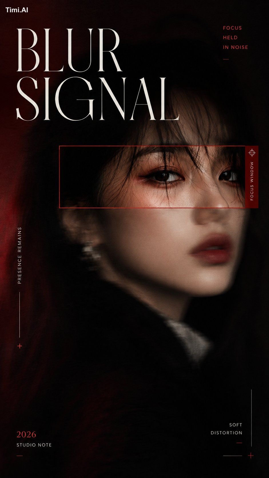 Create a 9:16 high-end focus-window portrait cover. Theme: [custom titl… 1