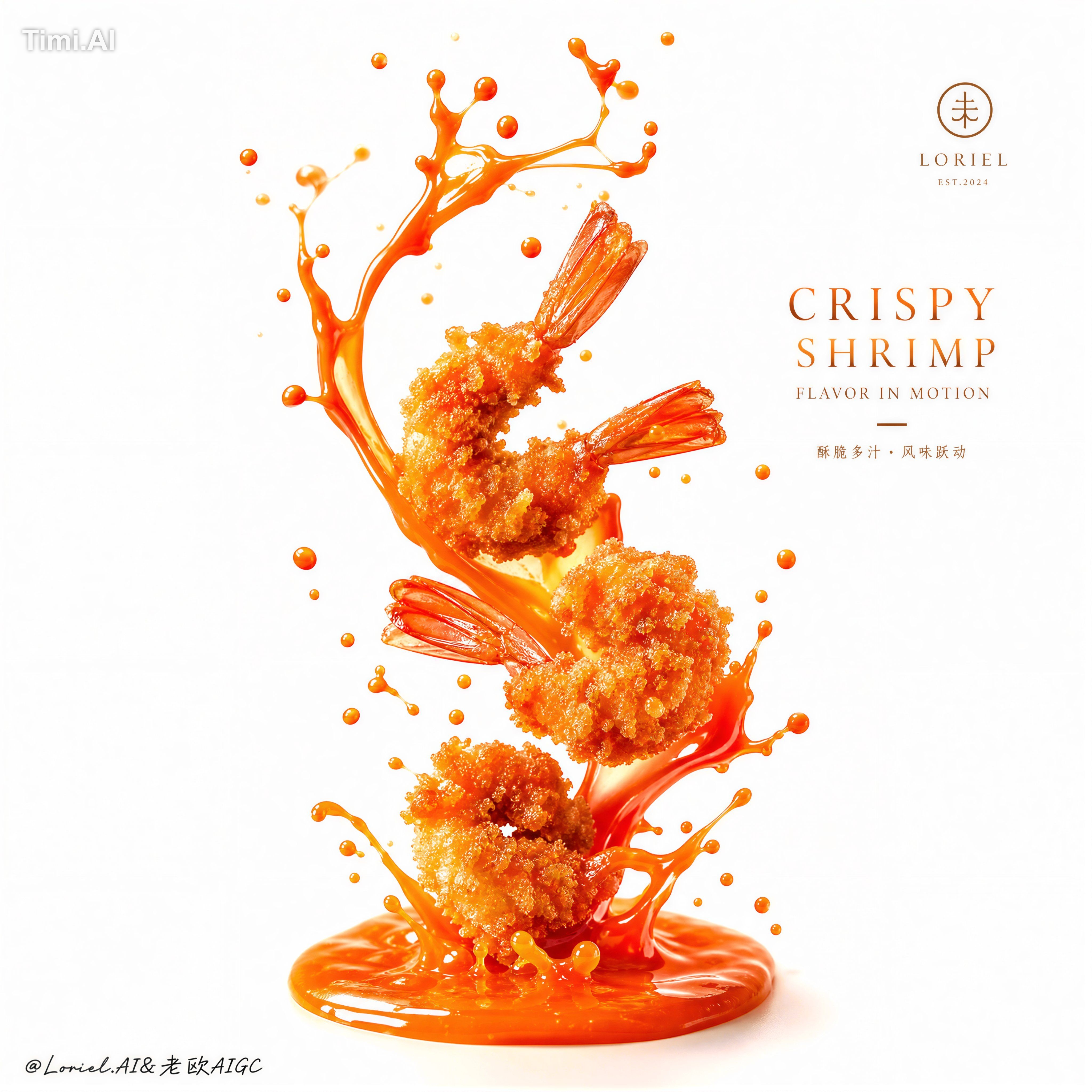 messy sauce spill, greasy cheap food look, flat lighting, cluttered pro… 1