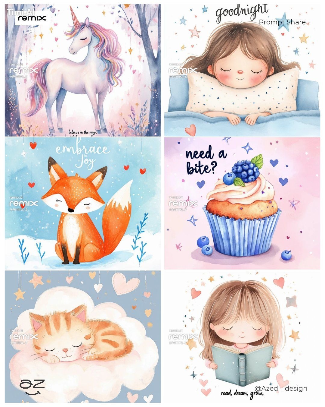 Poster design, a minimalist watercolor illustration in Procreate style …
