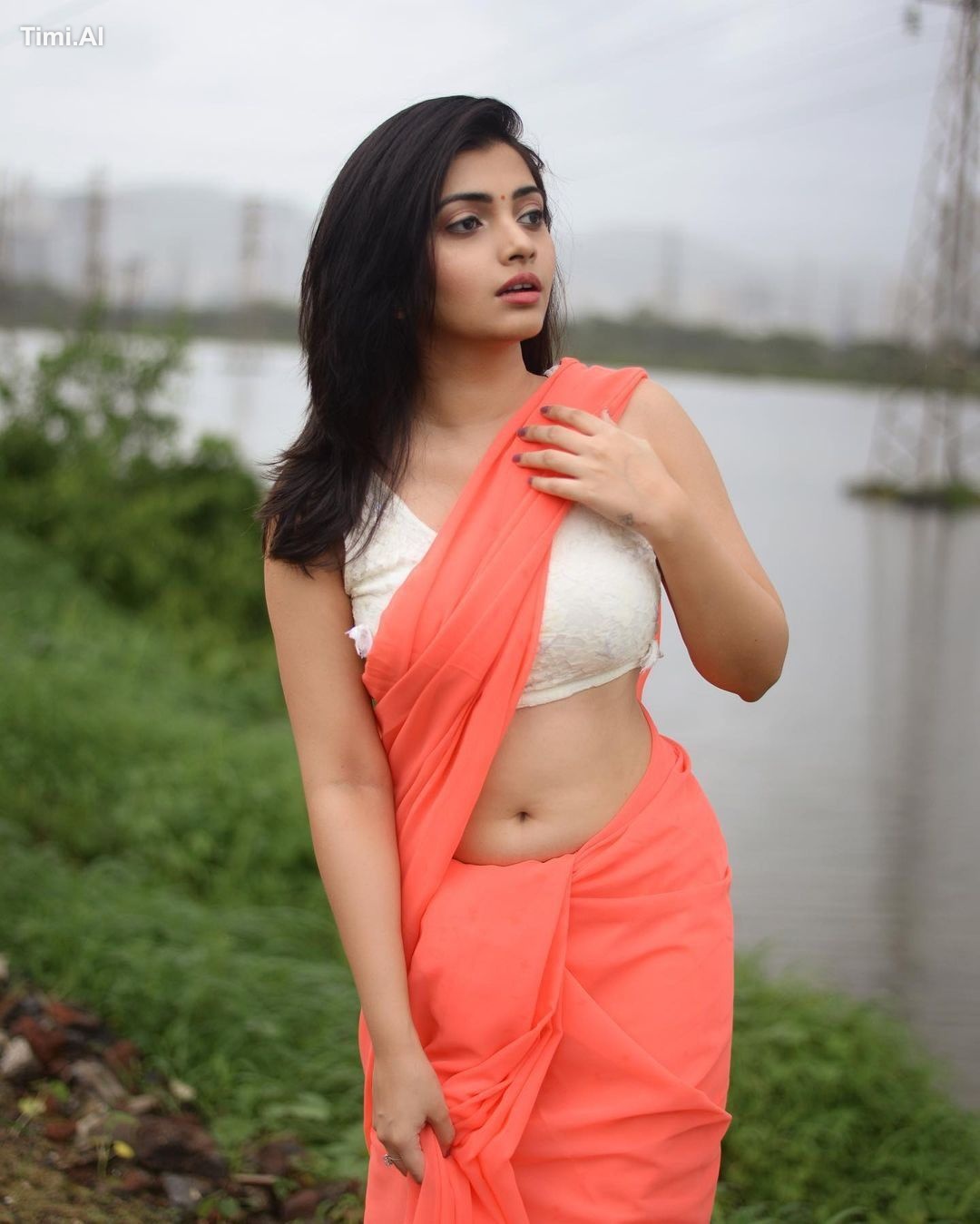 A stunning young Indian woman in her mid-20s, ultra-photorealistic 8K R…