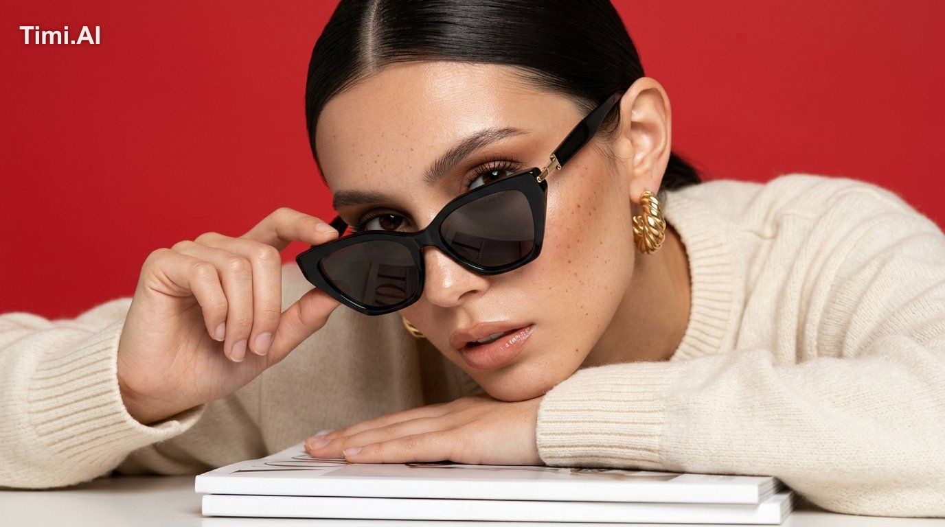 ultra detailed beauty fashion editorial portrait of the woman ileaning …
