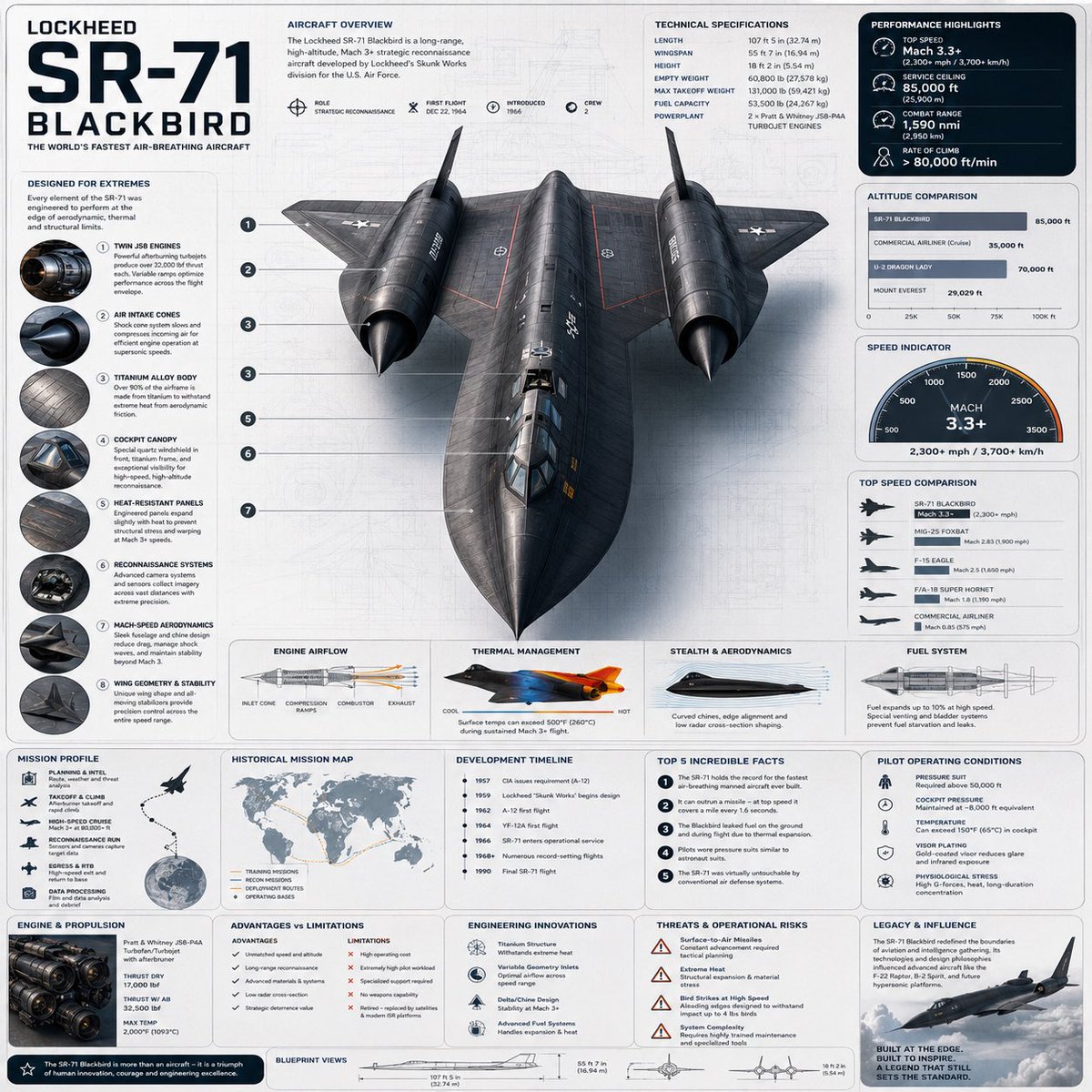 Create a premium square “reference-style aviation infographic” centered…
