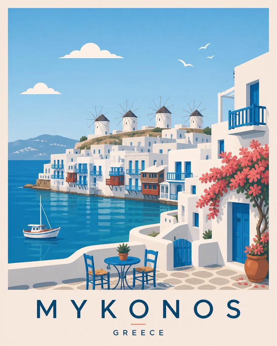 Create a premium editorial travel poster illustration of [DESTINATION].…