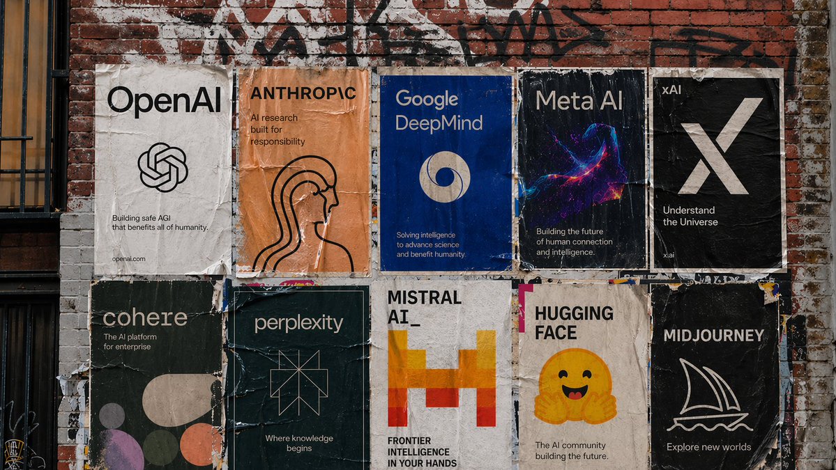 Make a wheatpaste poster setup on a brick wall in sf featuring posters …