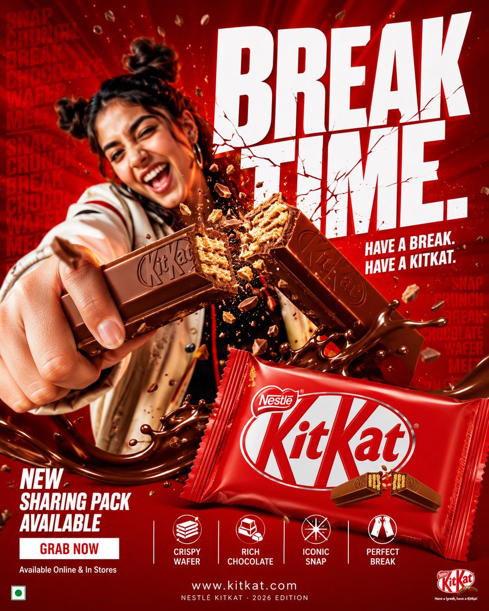 FORMAT: 4:5 vertical hyper-commercial chocolate campaign poster, ultra-…