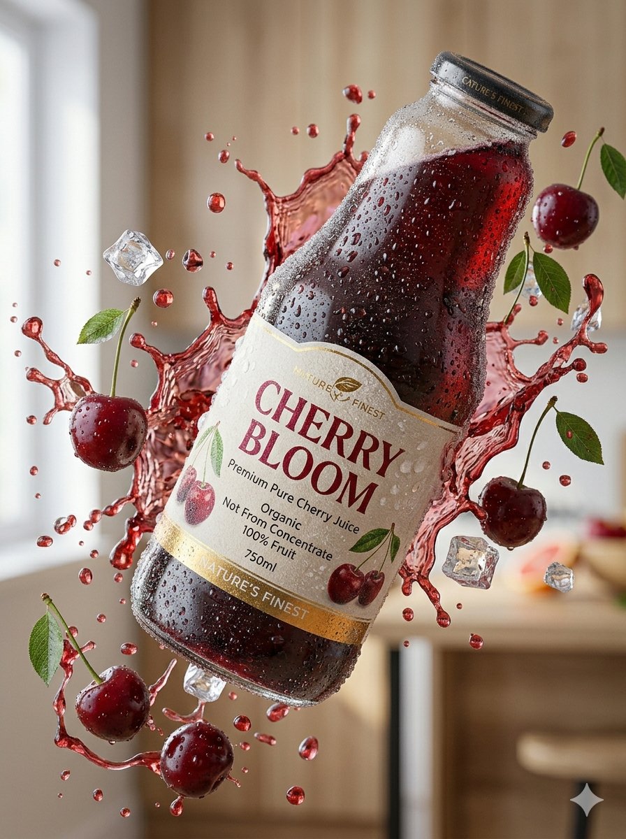 Create an ultra-realistic 3D commercial-style product shot of a premium…