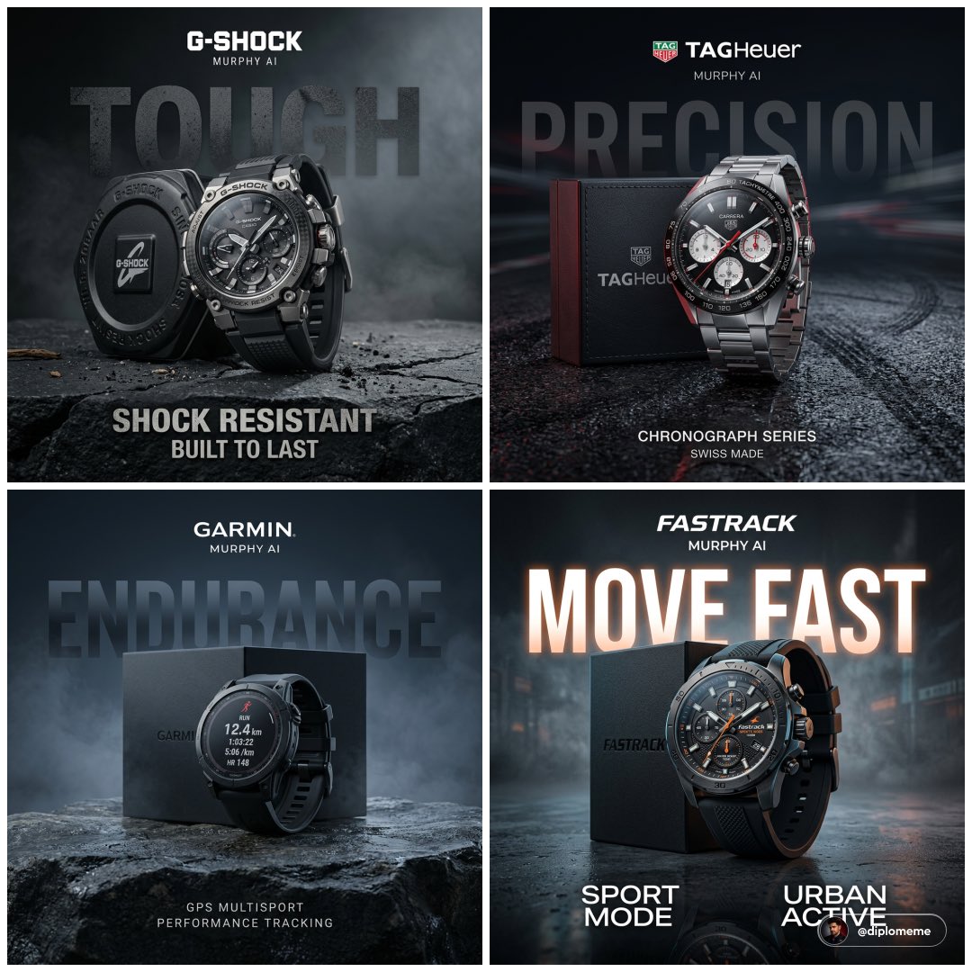 TAG Heuer — Track Surface (REAL, NOT FAKE) High-end commercial watch ad…