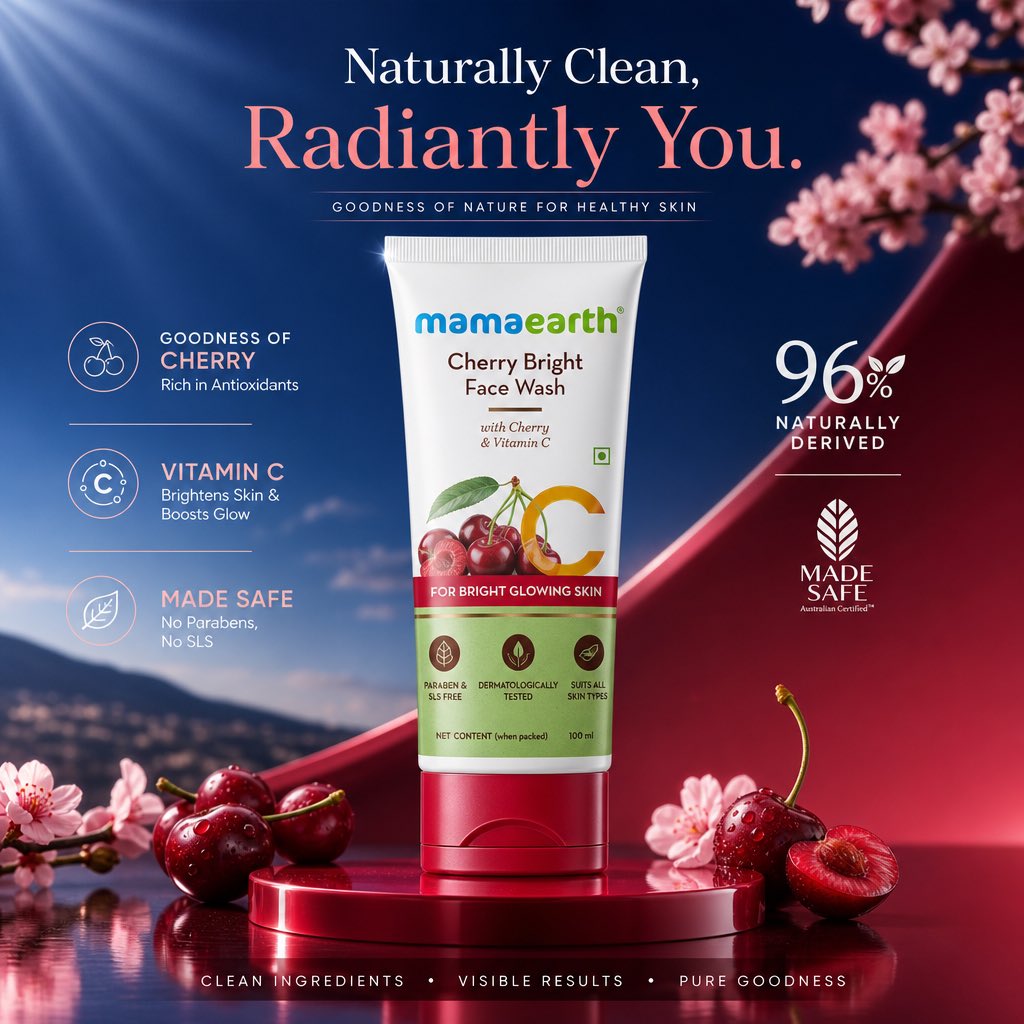 Create a premium cosmetic social media poster design inspired by luxury…