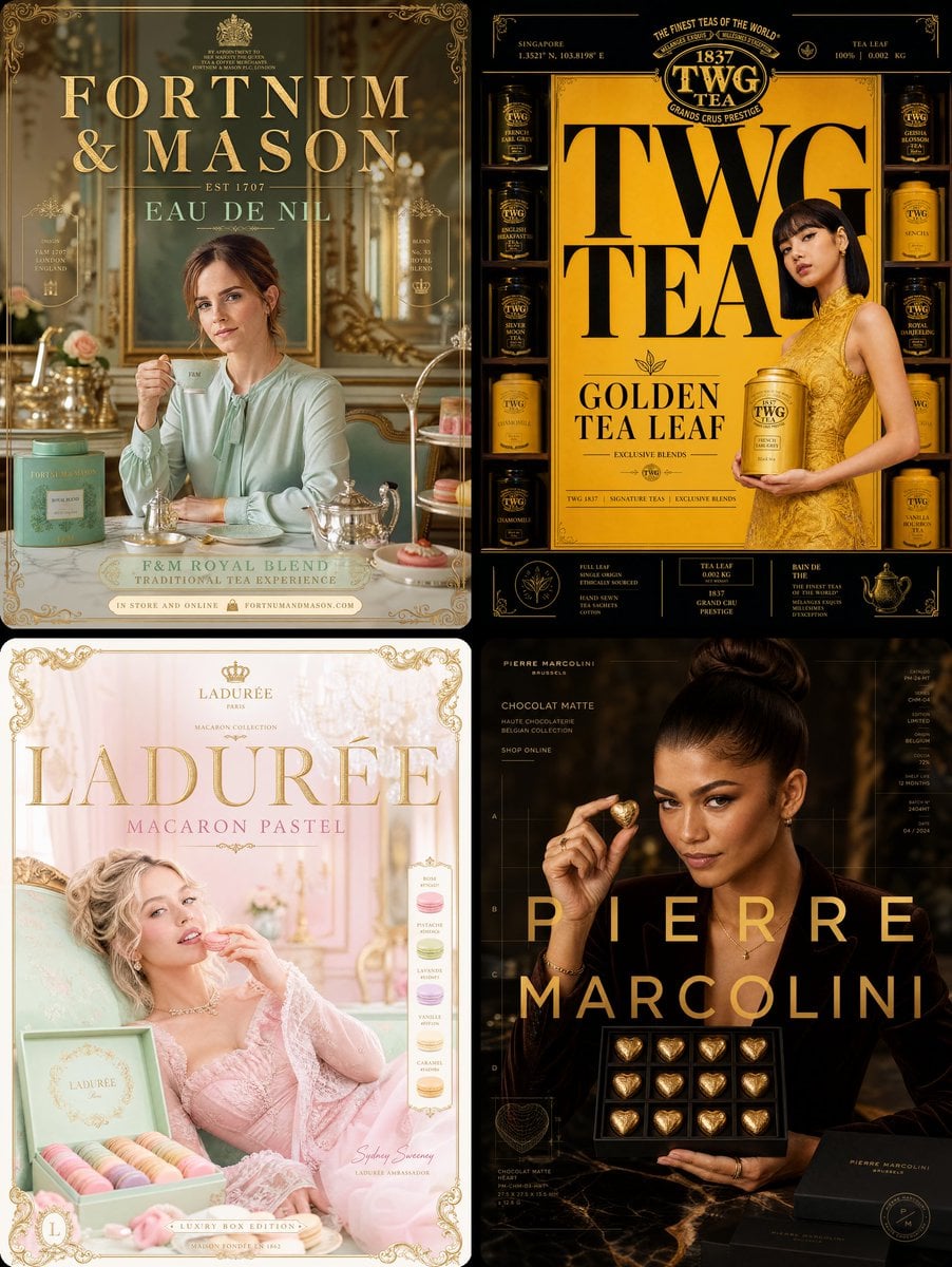 Fortnum & Mason × Emma Watson — "EAU DE NIL" FORMAT: Ultra-Premium Gast…