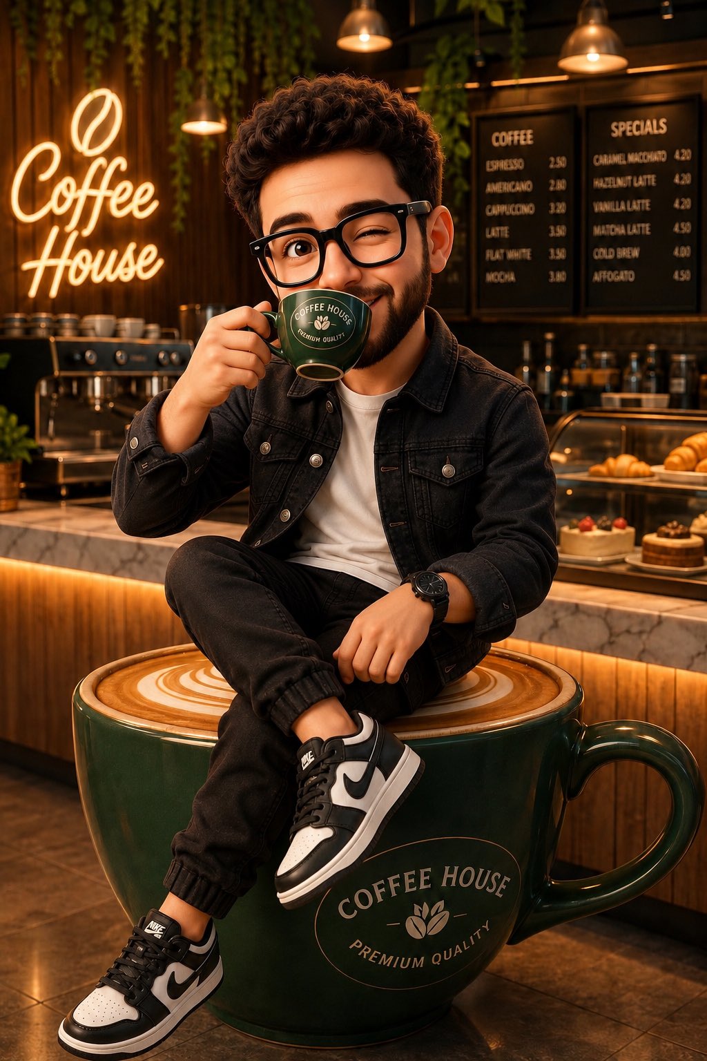 { "prompt": "A highly detailed cute 3D chibi character of a handsome yo…