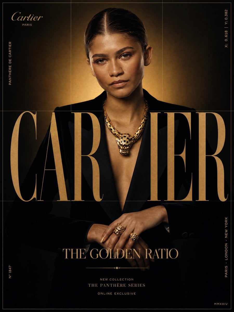 Cartier × Zendaya — "THE GOLDEN RATIO" FORMAT: Ultra-Premium Jewelry SM…