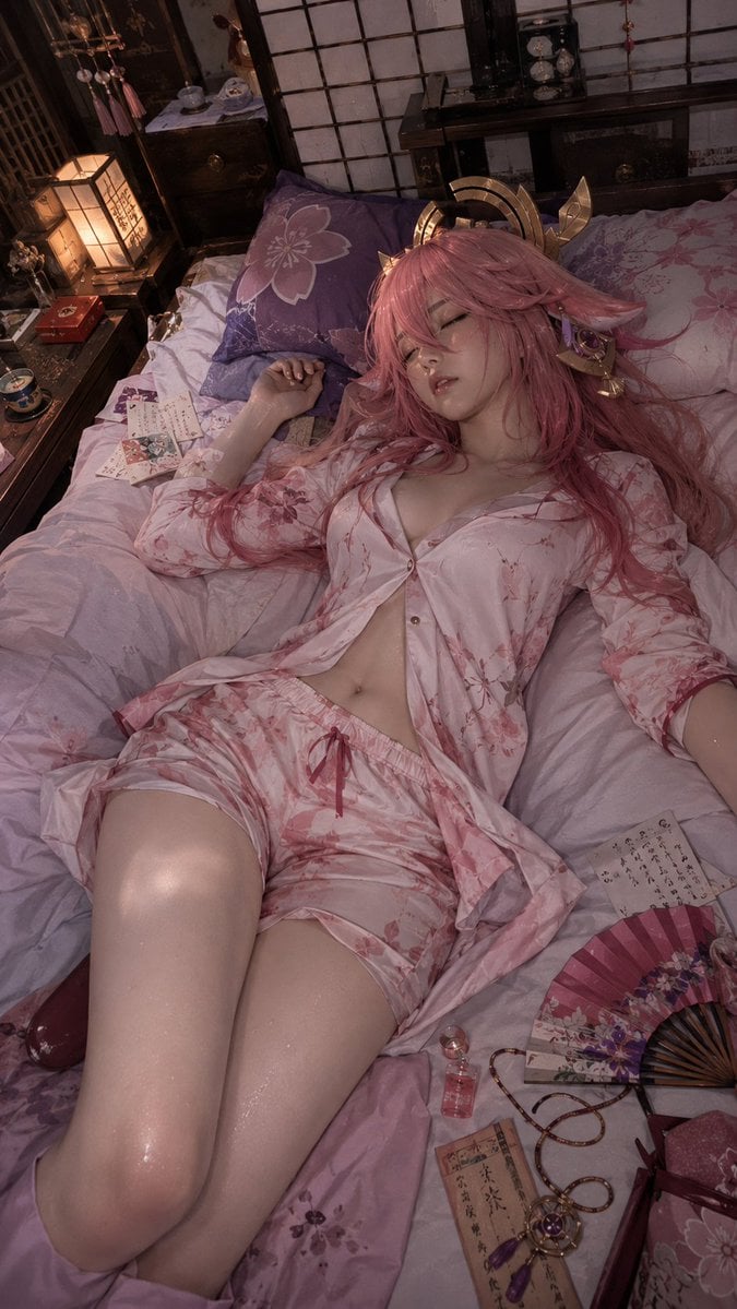 Character: Firefly (Liuying) from Honkai: Star Rail 2 AM candid phone s…