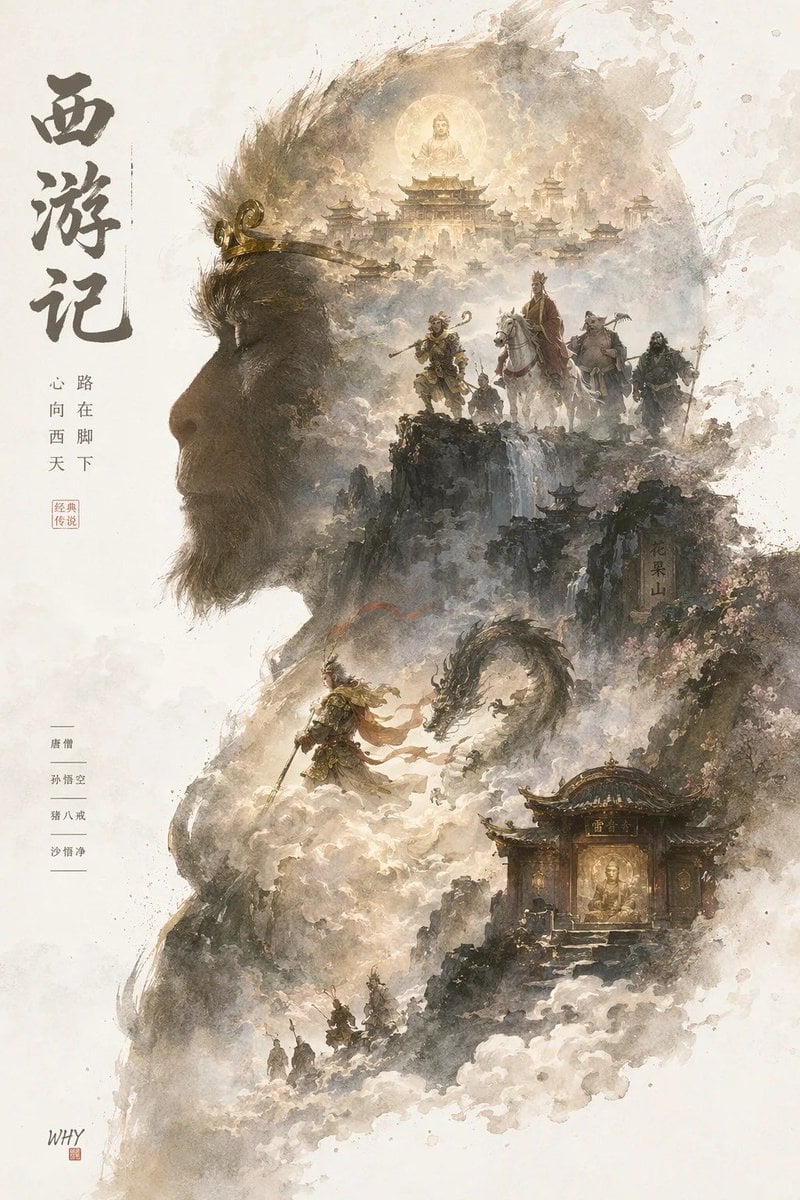 Collector's edition epic poster: a complete worldview and iconic scenes…