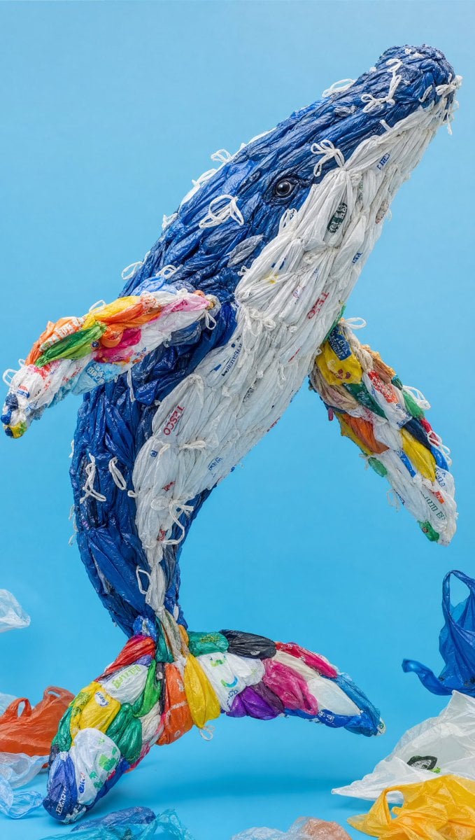 A highly detailed realistic photograph of a creative sculpture of a [Se…