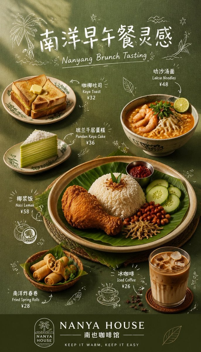 【[主题名称]】： 【[品牌名]】： 【[主标题]】： 【[英文副标题]】： 【[主色调]】： 【[背景材质]】： 【[主菜]】： 【[辅助菜…