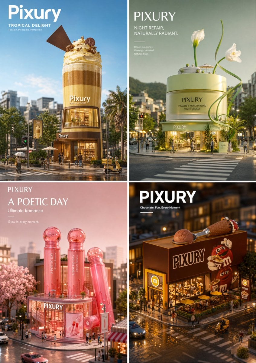 [General Tips for Brand Miniature Architecture Posters] Please generate…