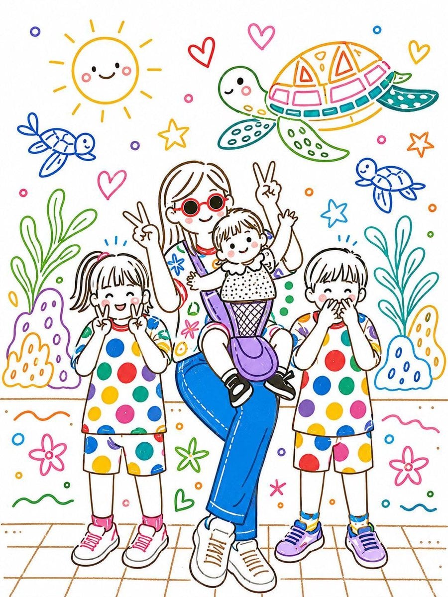 Convert this image into a soft, handcrafted paper-cut layered illustrat…