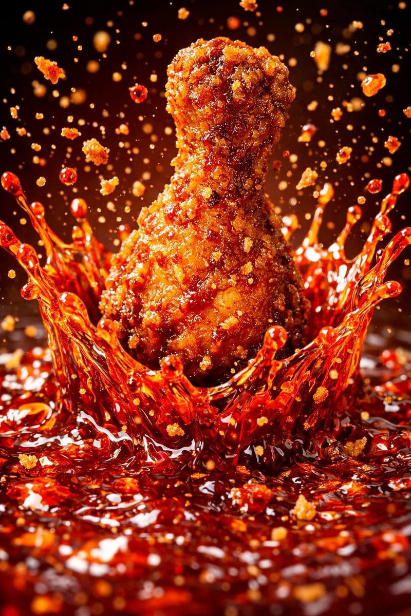 { "project": { "title": "Hyper-Visual Fried Chicken Action Series", "ou…