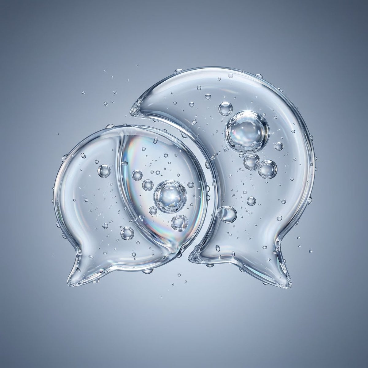 Transform [LOGO NAME] into a premium water-bubble logo while preserving…