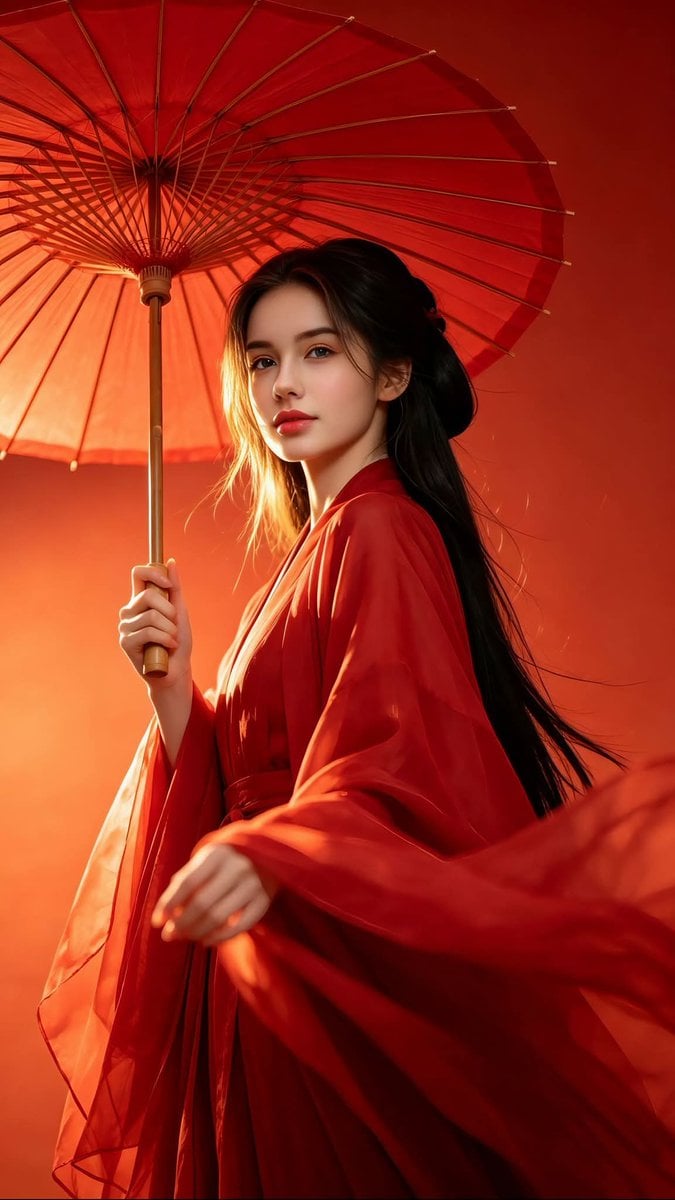 Ultra-realistic photography, inspired by classical Chinese fantasy fash…