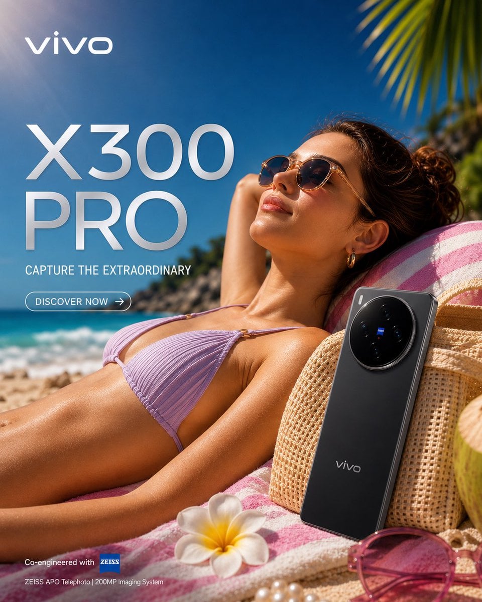 VIVO X300 PRO "CAPTURE THE EXTRAORDINARY" FORMAT Ultra-Premium Smartpho…