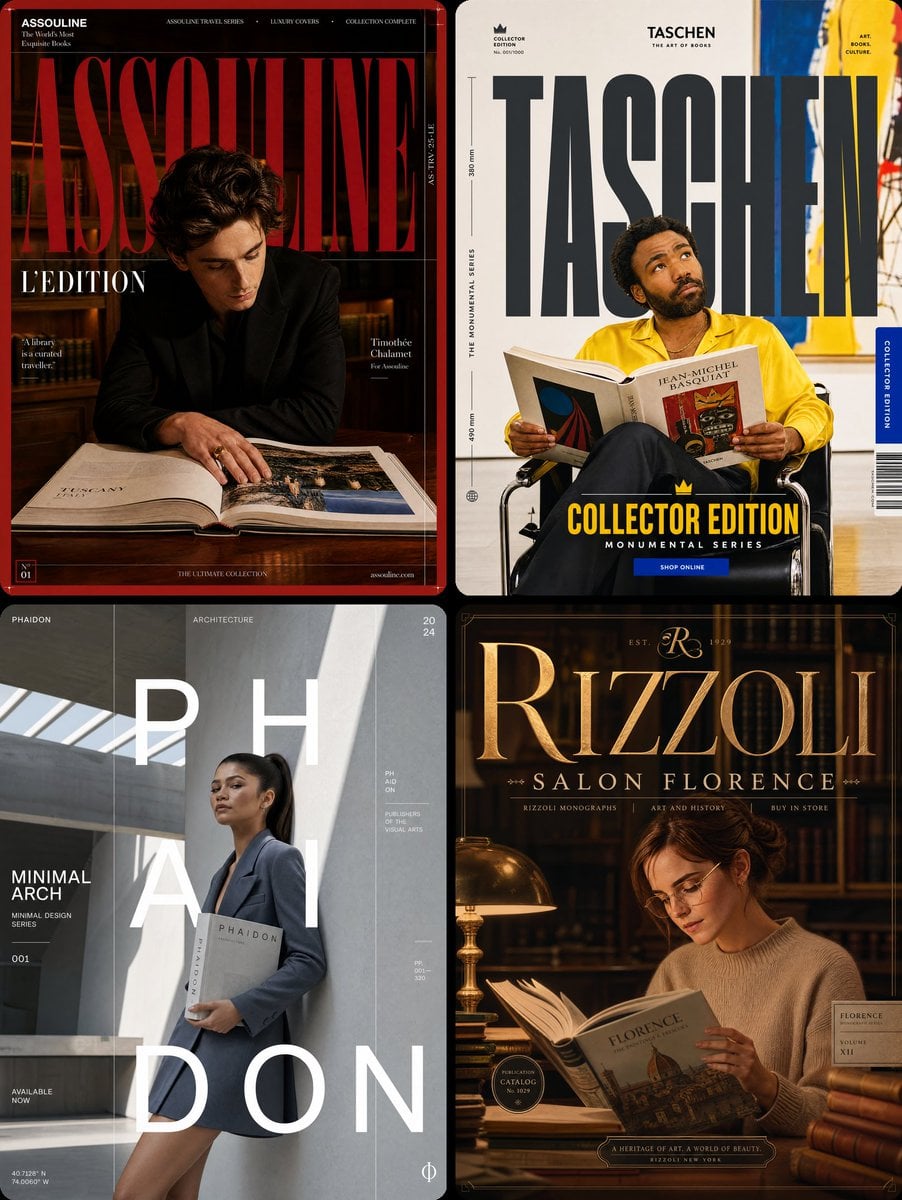 Assouline × Timothée Chalamet — "L'EDITION" FORMAT: Ultra-Premium Book …