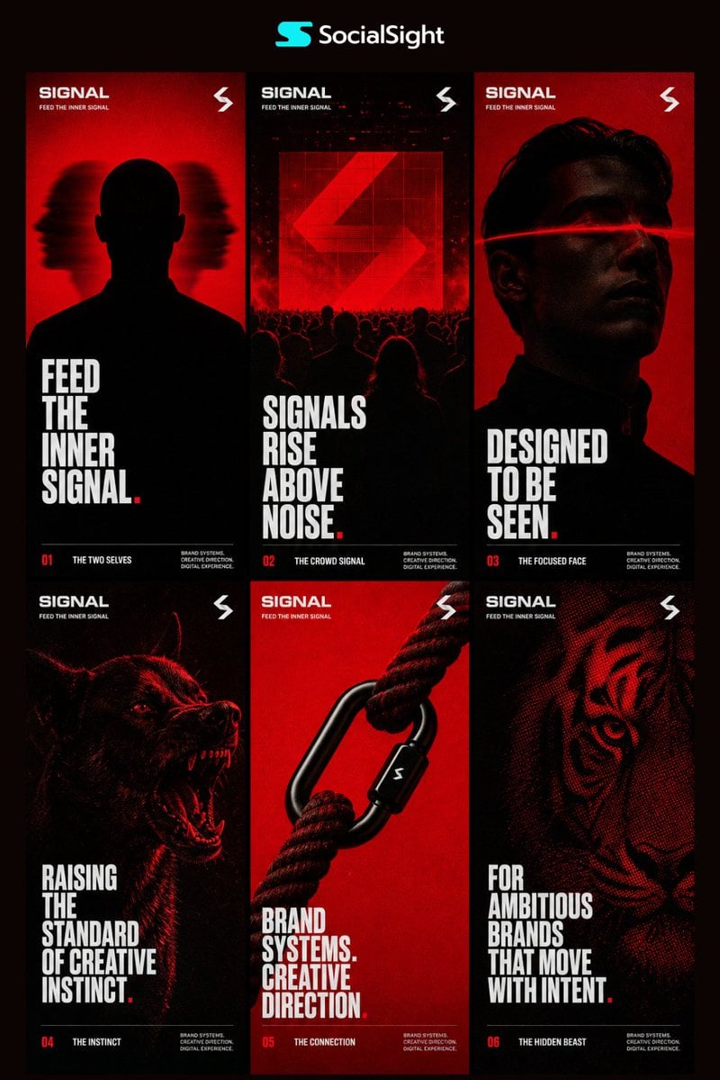 { "project_title": "INNER SIGNAL", "concept_type": "Brand Identity Post…