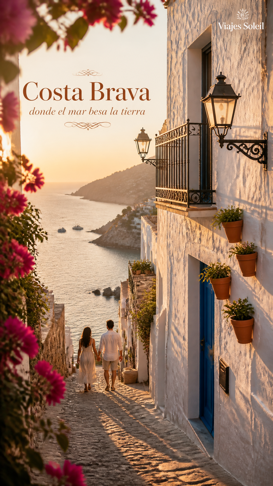 High-end travel editorial photography, vertical composition, perspectiv…