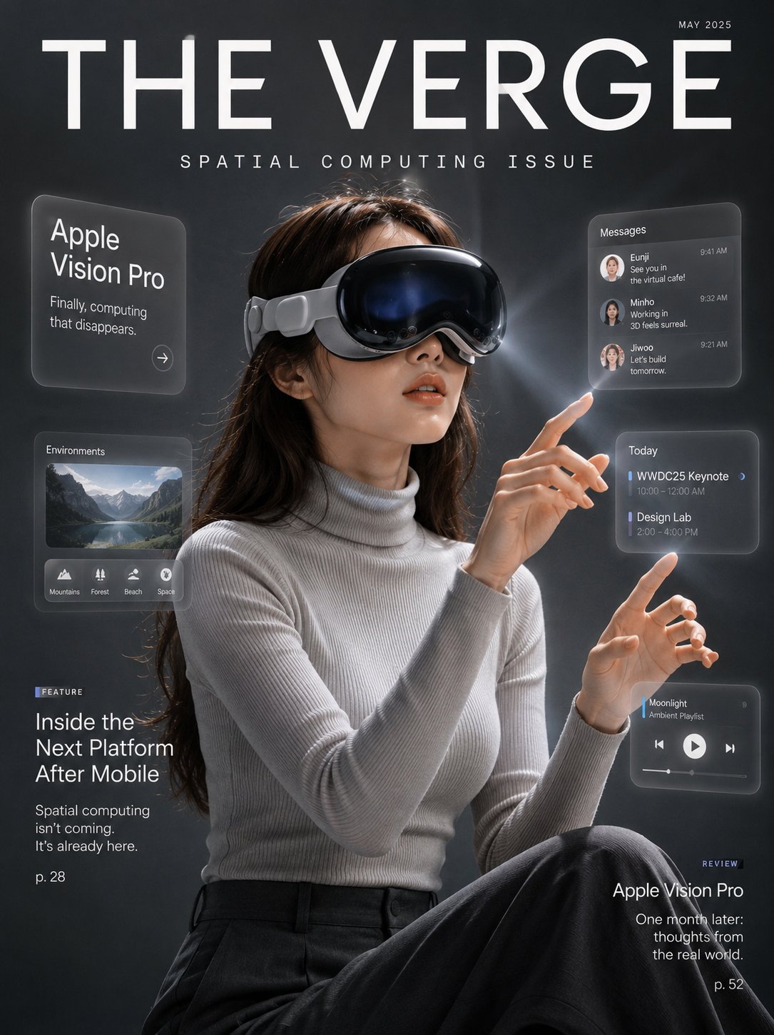 Futuristic elegance meets premium design with stunning editorial and ci…