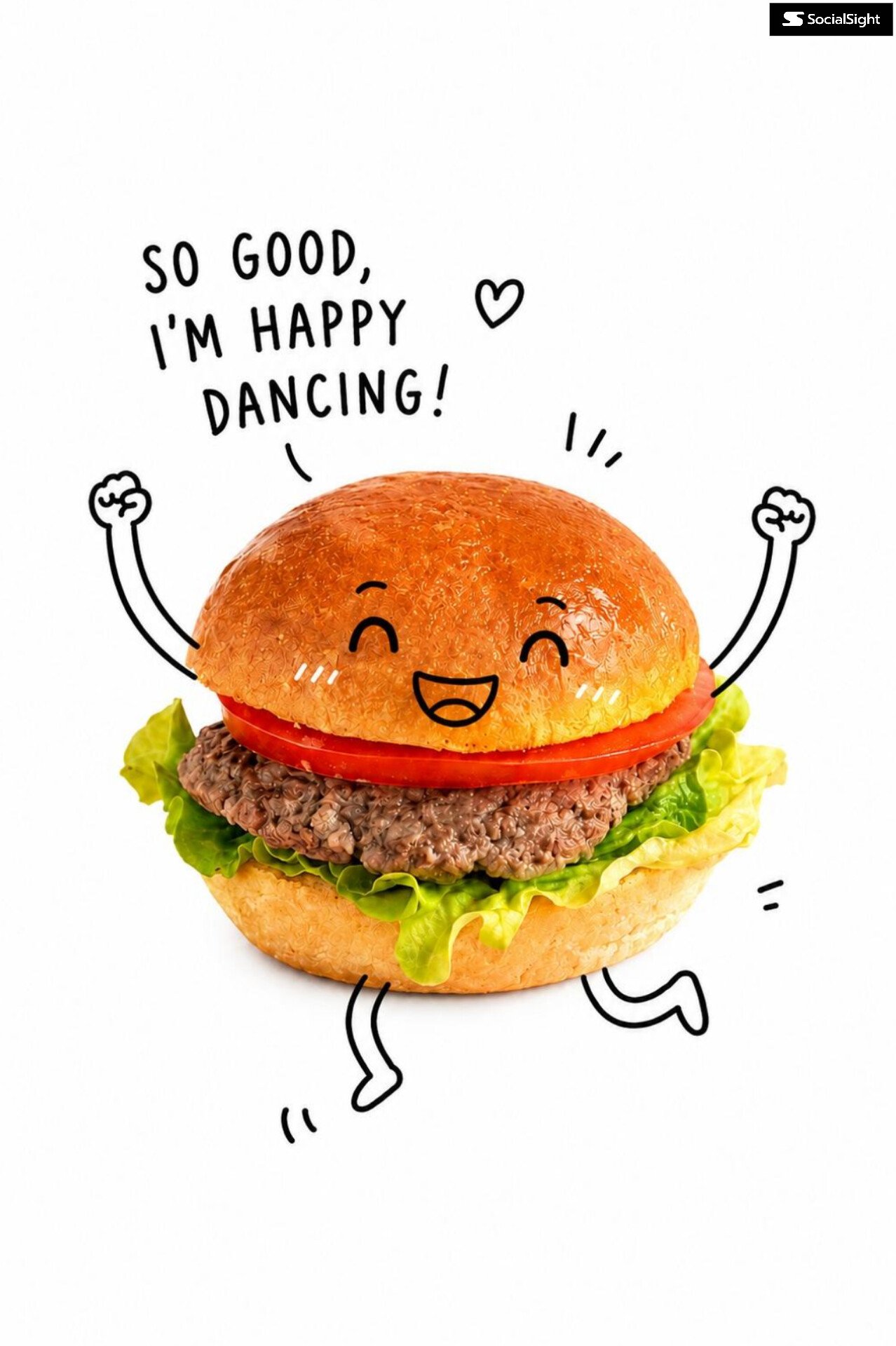 Take this product photo and add a playful hand-drawn doodle character o… 1