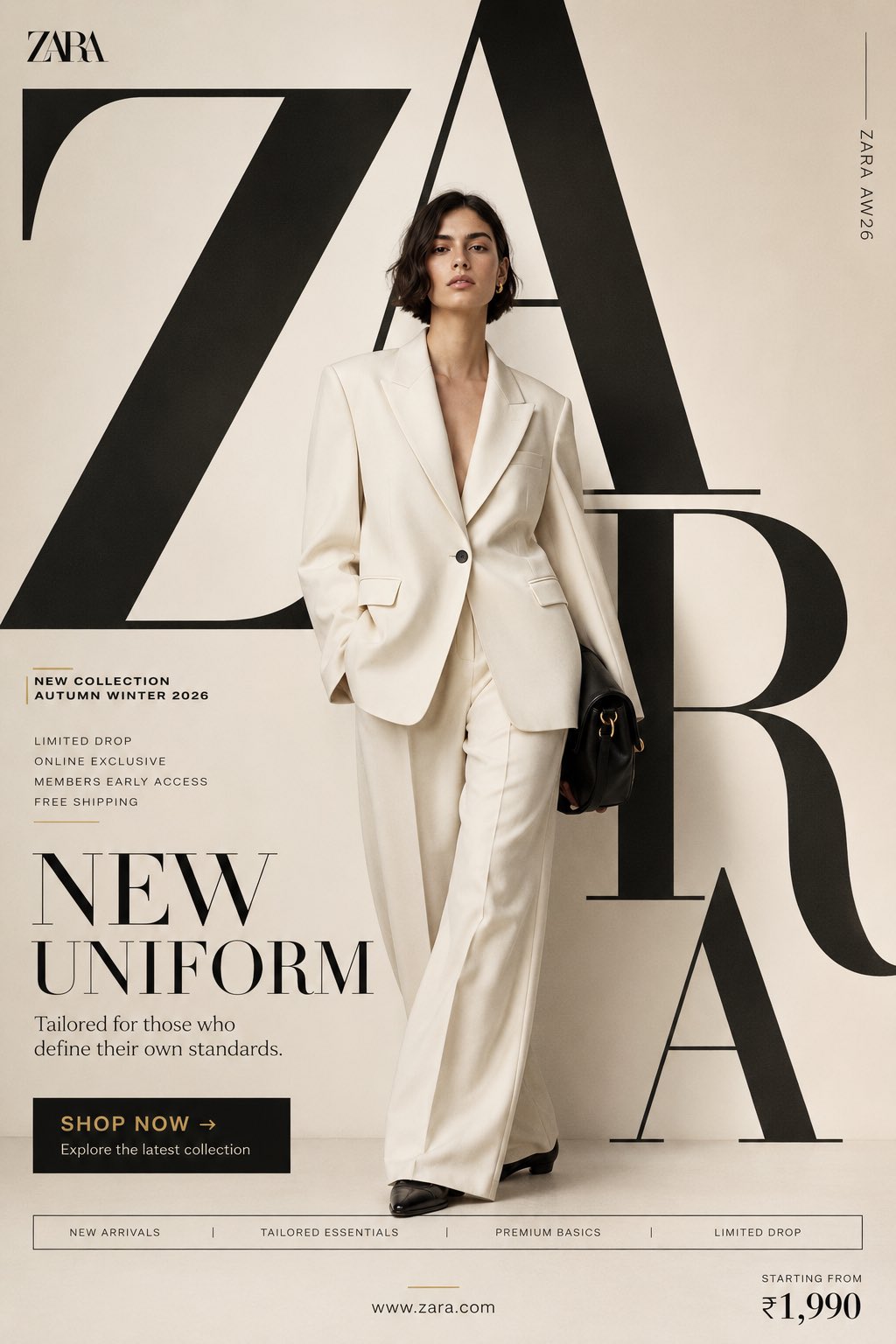 H&M "STYLE FOR EVERY VERSION" Ultra-Premium Fashion SMM Promotional Pos…