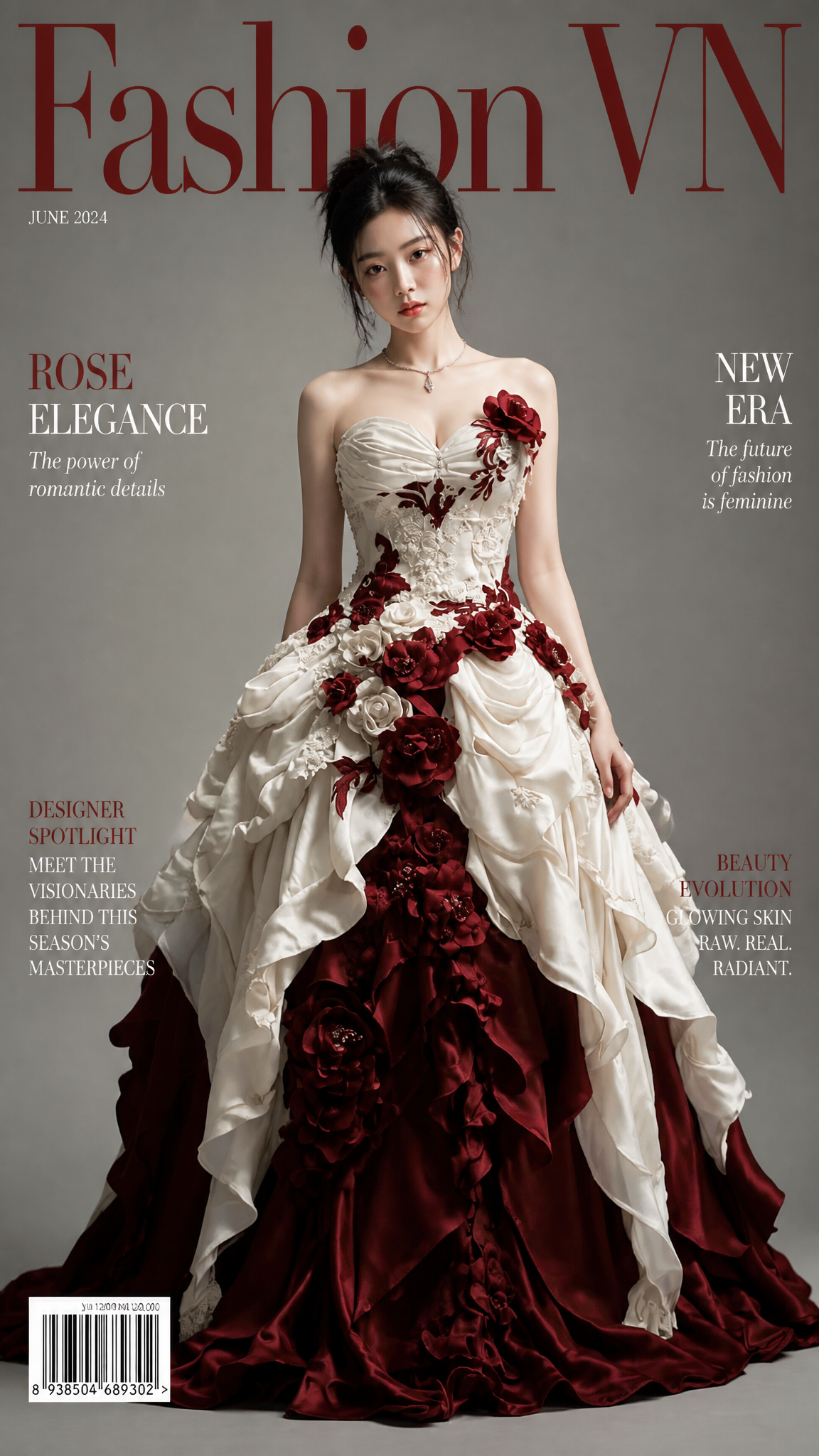 { "project_type": { "name": "Fashion VN Magazine Cover", "style": "Edit…