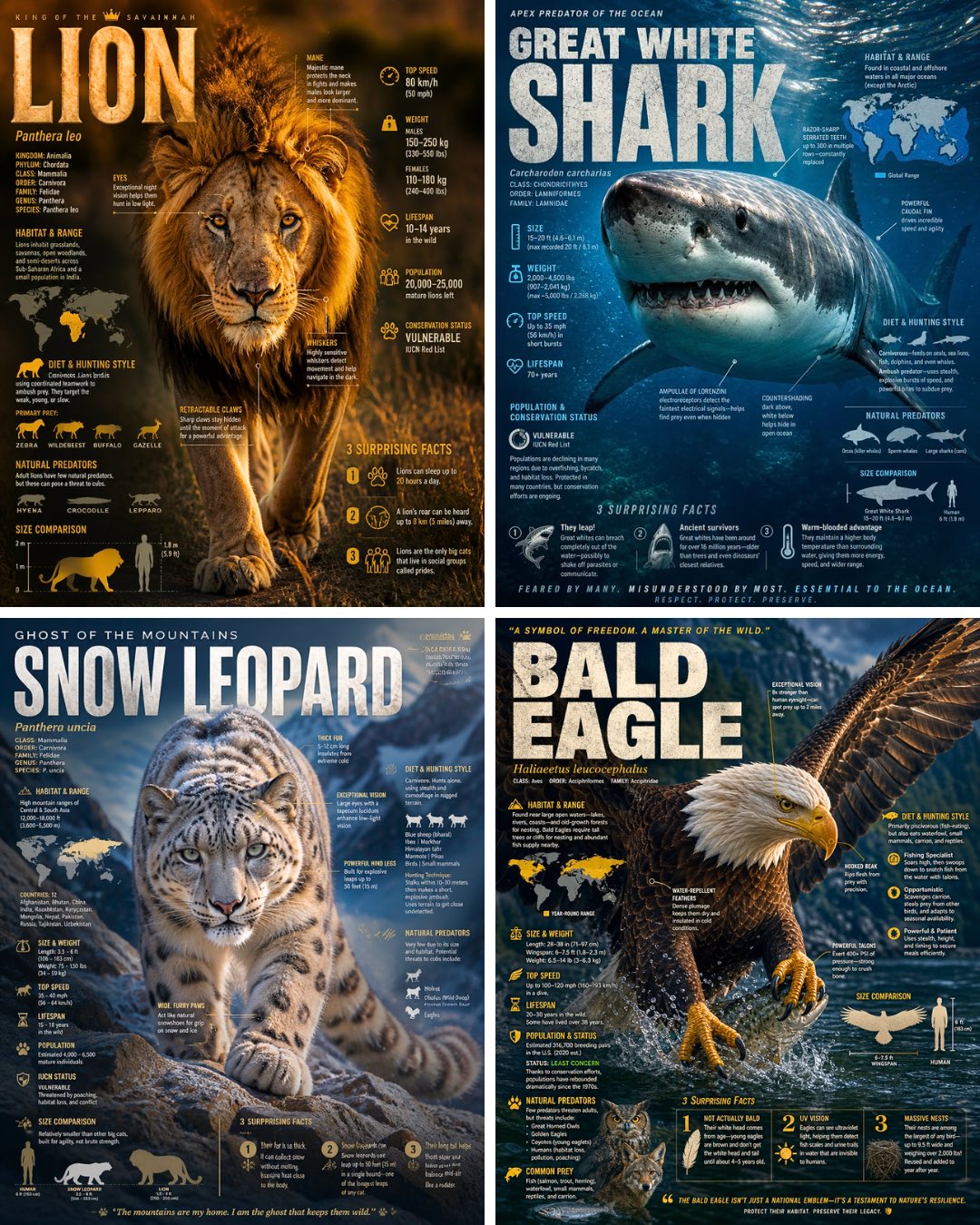 “Search the web for detailed information about [ANIMAL] including its h…