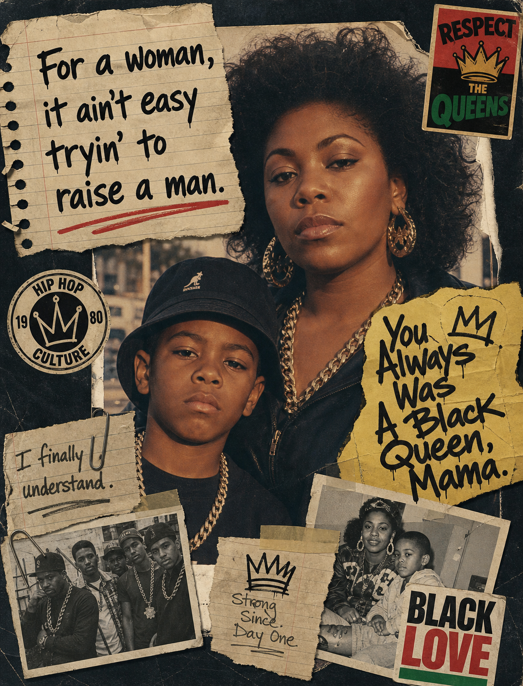 I finally understand "For a woman, it ain’t easy tryin’ to raise a man"…